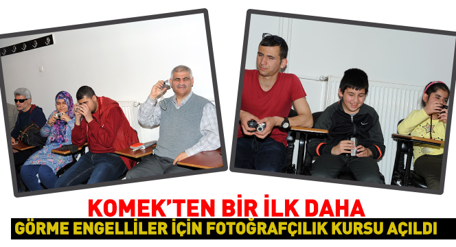 Görme Engelliler İçin Fotoğrafçılık Kursu Açıldı
