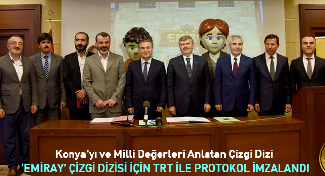  Emiray' Çizgi Dizisi İçin TRT İle Protokol İmzalandı