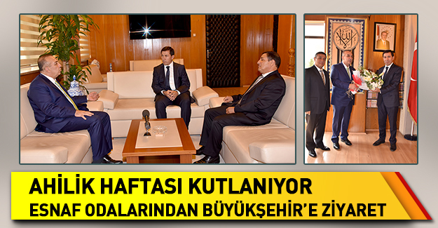 Esnaf Odalarından Büyükşehir'e Ziyaret