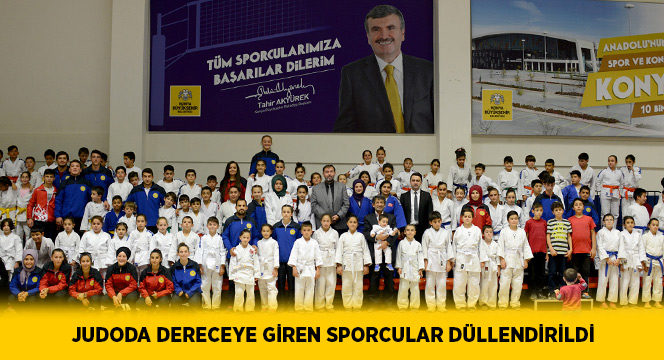 Judoda Dereceye Giren Sporcular Ödüllendirildi