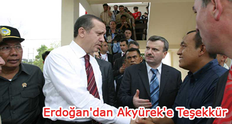 Başbakan Erdoğan'dan Konya Büyükşehir Belediyesi'ne Teşekkür
