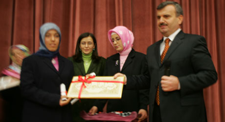 KOMEK'DE SERTİFİKA TÖRENİ