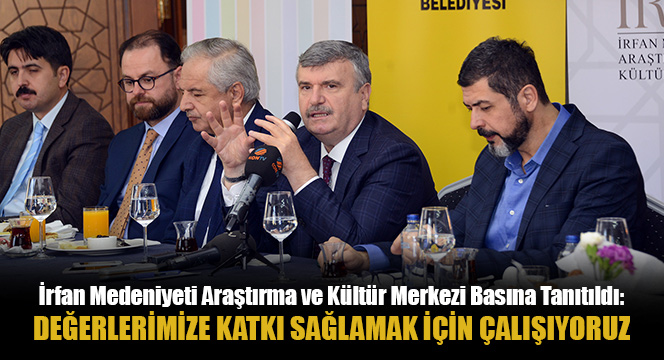 Değerlerimize Katkı Sağlamak İçin Çalışıyoruz