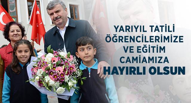 Başkan Akyürek'ten Yarıyıl Tatili Mesajı