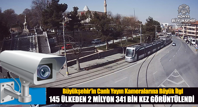 Büyükşehir'in Canlı Yayın Kameralarına Büyük İlgi