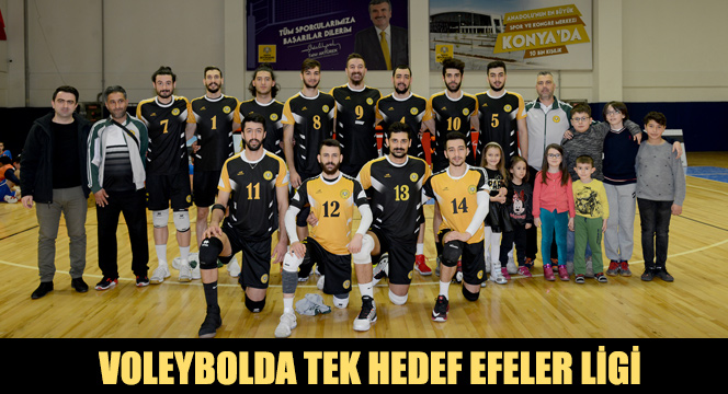 Voleybolda Tek Hedef Efeler Ligi