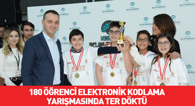 180 Öğrenci Elektronik Kodlama Yarışmasında Ter Döktü