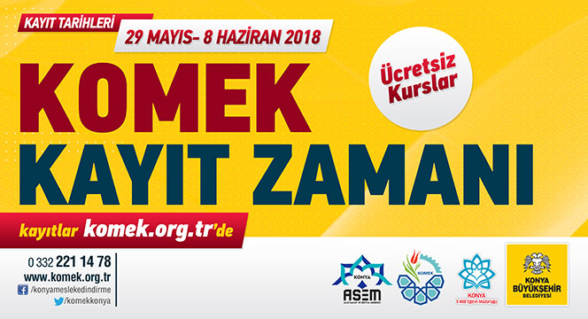Yaz Dönemi KOMEK Kayıtları Başlıyor