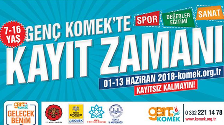 Genç Komek Yaz Okulu Kayıtları Devam Ediyor