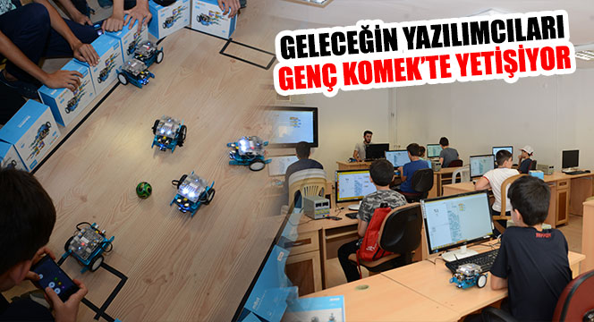 Geleceğin Yazılımcıları GENÇ KOMEK'te Yetişiyor