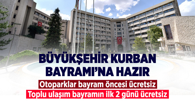 Büyükşehir Kurban Bayramı'na Hazır