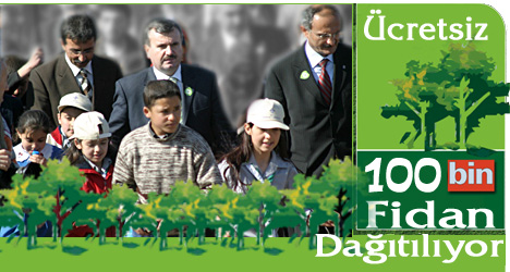 Büyükşehir 100 Bin Fidanı Ücretsiz Dağıtıyor