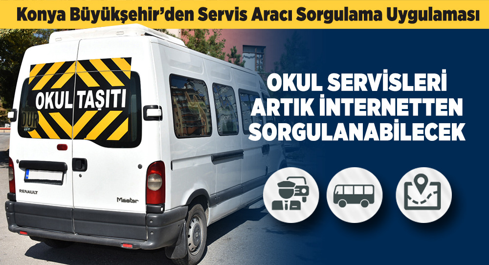 Okul Servisleri Artık İnternetten Sorgulanabilecek