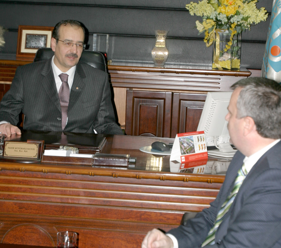 Başkan Akyürek'ten KSO'ya Zİyaret