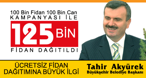 Ücretsiz 125 Bin Fidan Dağıtıldı