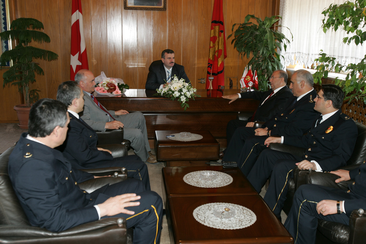 Emniyet'in Büyükşehir'e Ziyareti