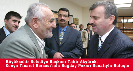 Başkan Akyürek KTB Esnafıyla Buluştu