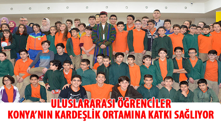 Uluslararası Öğrenciler Konya'nın Kardeşlik Ortamına Katkı Sağlıyor