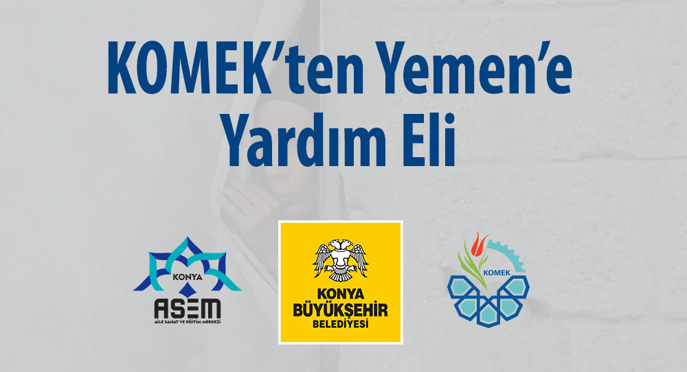 KOMEK'ten Yemen'e Yardım Eli