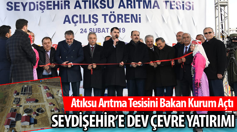 Seydişehir'e Dev Çevre Yatırımı