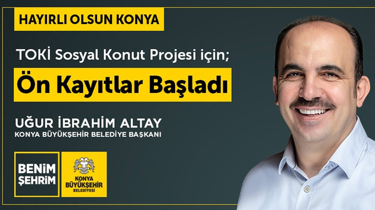 TOKİ Sosyal Konut Projesi Ön Kayıtları Başladı
