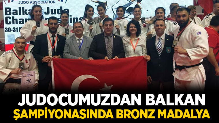 Judocumuzdan Balkan Şampiyonasında Bronz Madalya