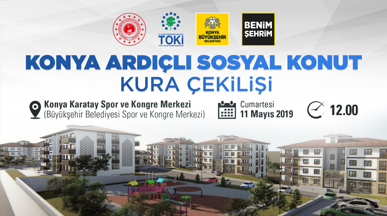 Sosyal Konut Kuraları Bakan Kurum'un Katılımıyla Çekilecek