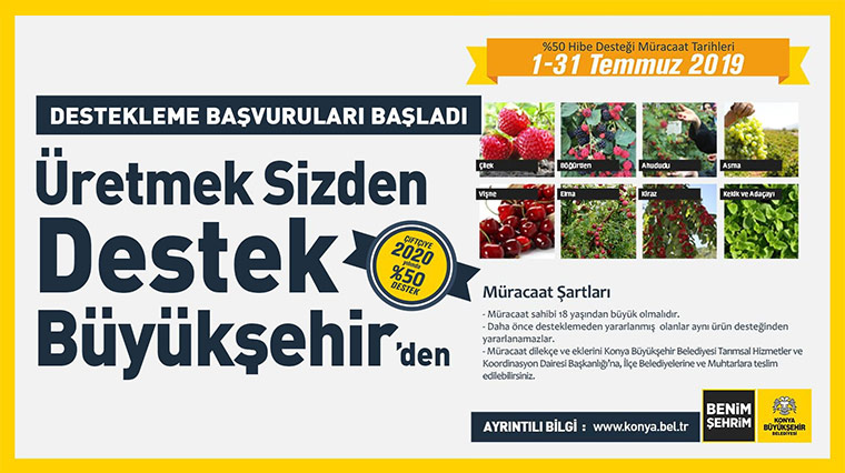 2020 Yılı Tarımsal Destekleme Başvuruları Başladı