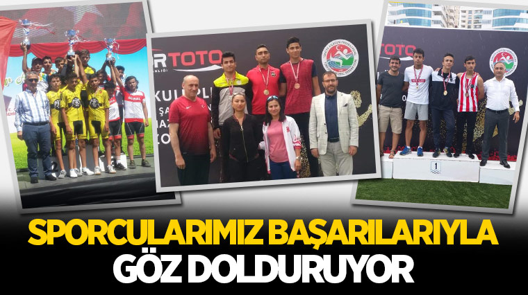 Sporcularımız Başarılarıyla Göz Dolduruyor
