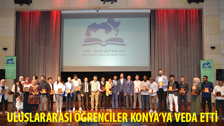 Uluslararası Öğrenciler Konya'ya Veda Etti
