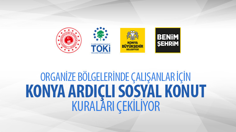 Ardıçlı Sosyal Konut Projesinde Organize Sanayi Çalışanları İçin Kuralar Çekiliyor