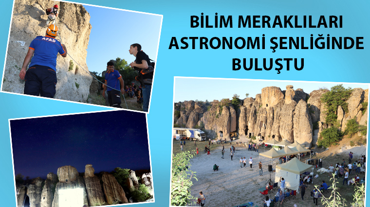 Bilim Meraklıları Astronomi Şenliğinde Buluştu