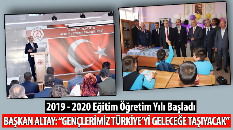 Başkan Altay: 'Gençlerimiz Türkiye'yi Geleceğe Taşıyacak'