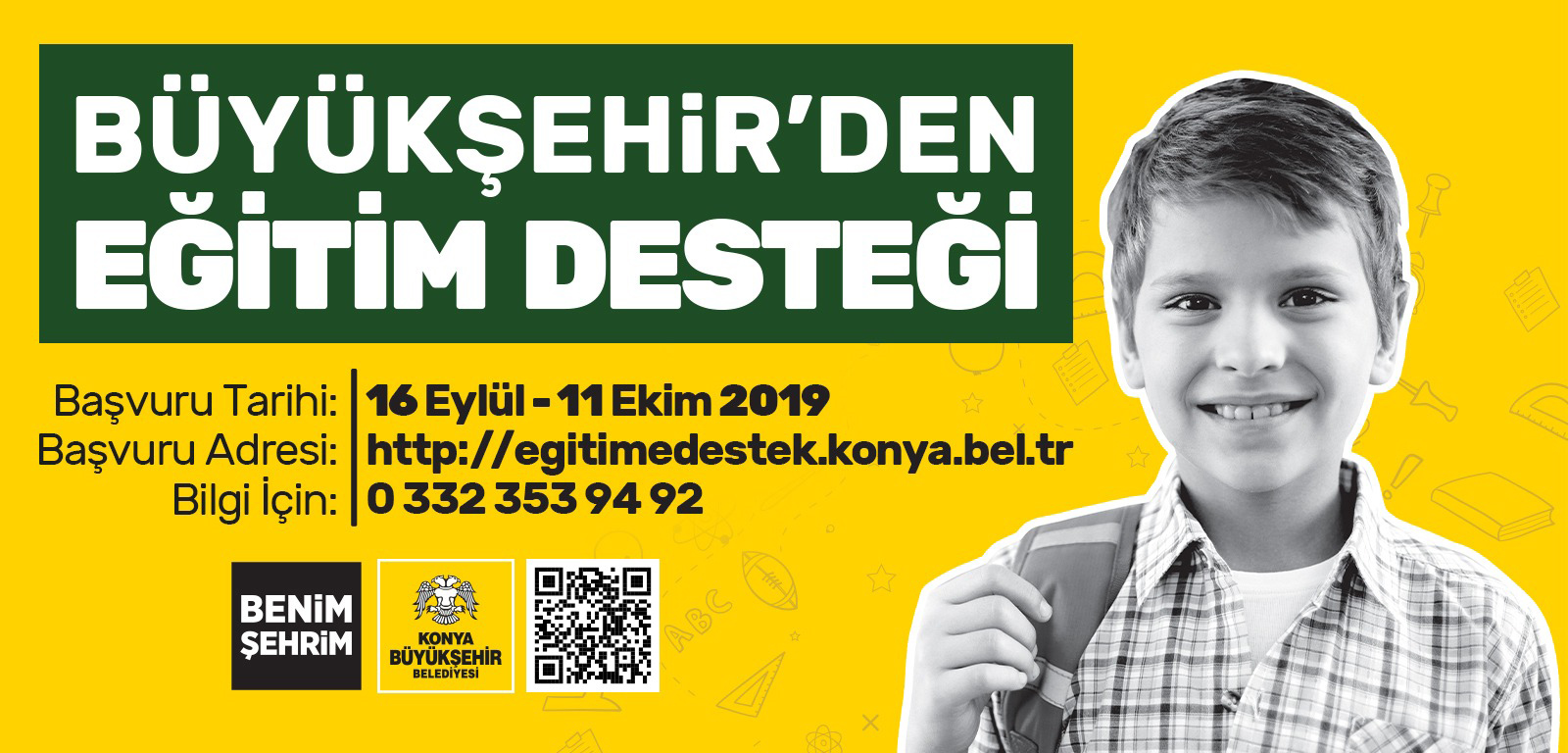 Büyükşehir'den Eğitim Desteği