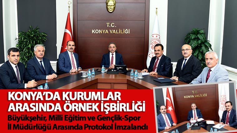 Büyükşehir, Milli Eğitim ve Gençlik-Spor İl Müdürlüğü Arasında Protokol İmzalandı