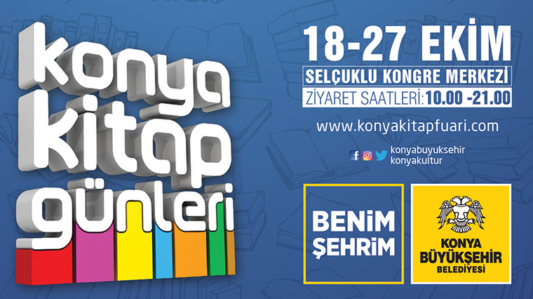Konya Kitap Günleri 18 Ekim'de Açılıyor
