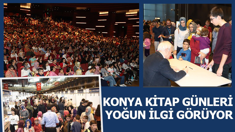 Konya Kitap Günleri Yoğun İlgi Görüyor