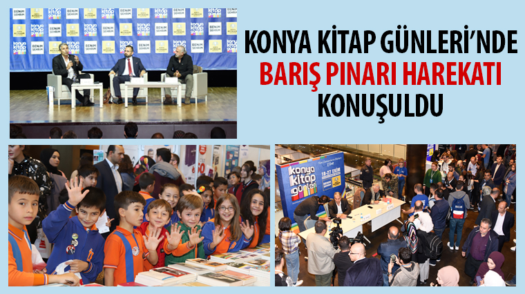 Konya Kitap Günleri'nde Barış Pınarı Harekatı Konuşuldu