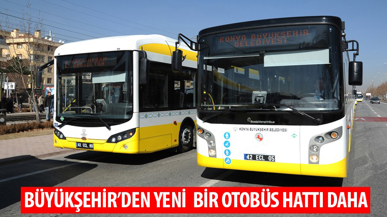 Büyükşehir'den Yeni Otobüs Hattı