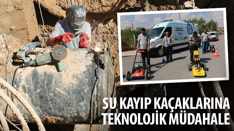 Büyükşehir'den Su Kayıp Kaçaklarına Teknolojik Müdahale