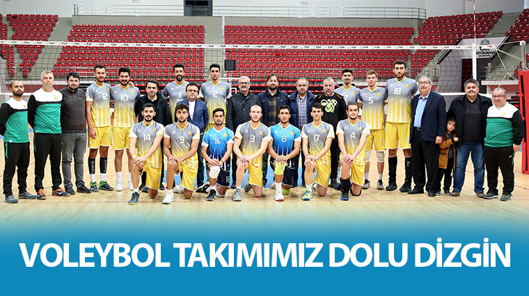 Voleybol Takımımız Dolu Dizgin