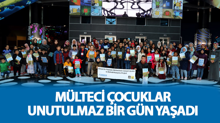 Mülteci Çocuklar Unutulmaz Bir Gün Yaşadı