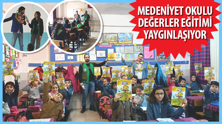 Medeniyet Okulu Değerler Eğitimi Yaygınlaşıyor