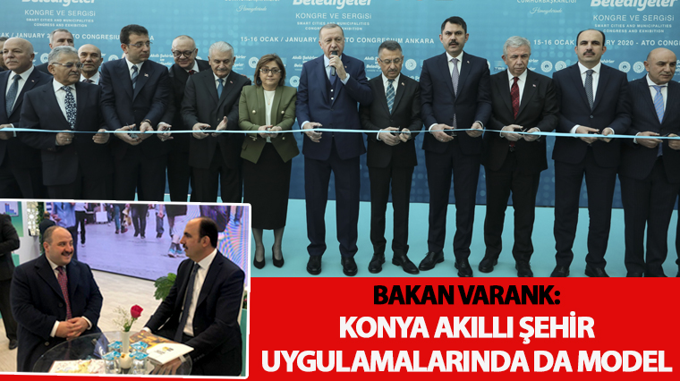 Bakan Varank: Konya Akıllı Şehir Uygulamalarında da Model