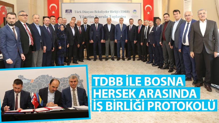 TDBB ile Bosna Hersek Arasında İş Birliği Protokolü