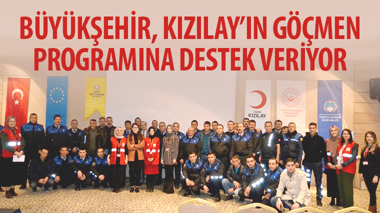 Büyükşehir, Kızılay'ın Göçmen Programına Destek Veriyor