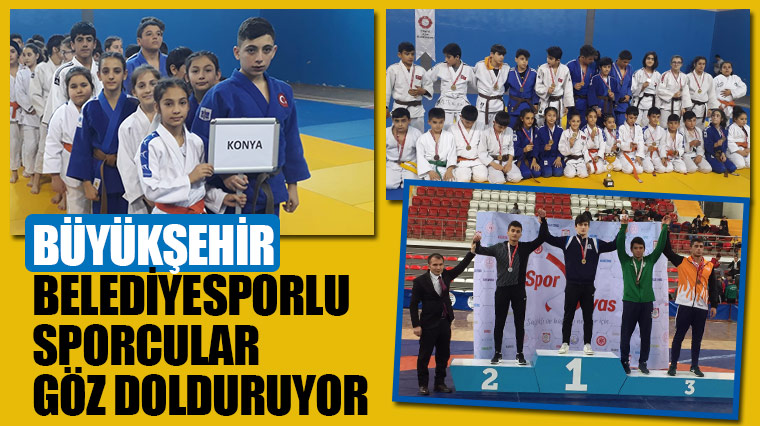 Büyükşehir Belediyesporlu Sporcular Göz Dolduruyor