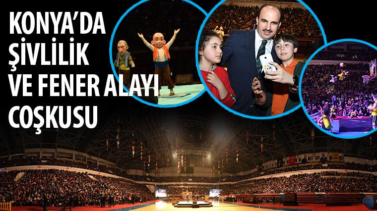 Konya'da Şivlilik ve Fener Alayı Coşkusu