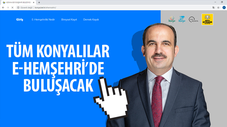 Tüm Konyalılar E-Hemşehri'de Buluşacak