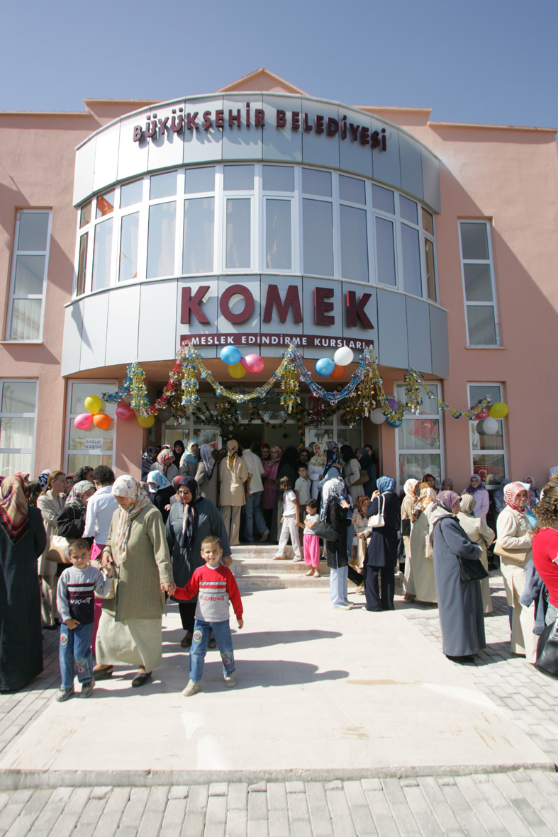 KOMEK Kurslarına Yoğun İlgi